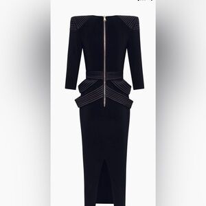 Zhivago Black Long Sleeve Dress